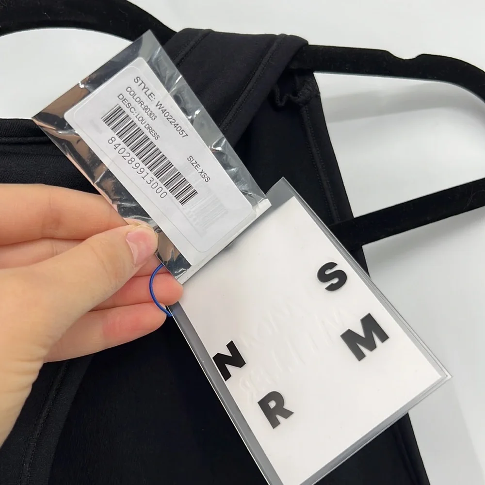 Simon Miller Lou Dress in Black - Picture 10 of 10